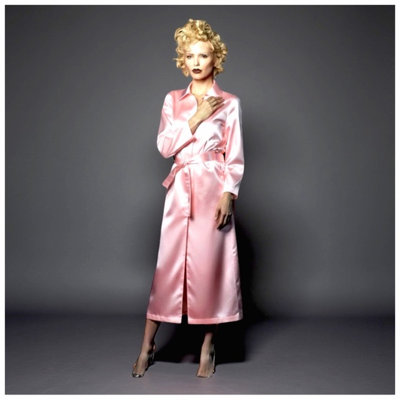 Votre Nom Women’s Statement Fall Trench. Pink. Size 4 - Picture 5 of 10